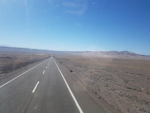 The road to San Pedro, Chile